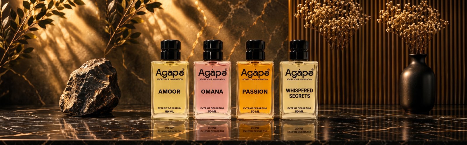 Agàpe Luxury Perfumes - Best Sellers Banner 1